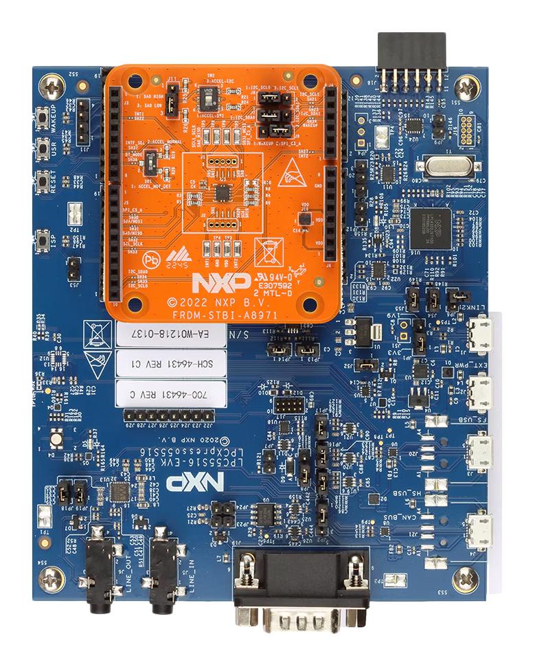 NXP KIT-STBI-A8971 Development Kit, FXLS8971CF, 3-Axis Digital IoT Accelerometer
