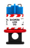 MULTICOMP PRO MP014052 Miniature Breaker Lockout, Nylon (Polyamide), Pin-In