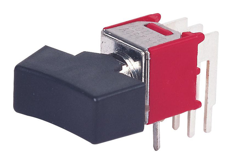 MULTICOMP PRO MP4MD1R0000M6NQES Rocker Switch, Subminiature, On-None-On, DPDT, Non Illuminated, Through Hole, Natural