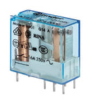 FINDER 40.61.8.240.4000 Power Relay, Miniature, SPDT, 240 VAC, 16 A, 40 Series, Socket, AC