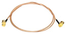 MUELLER ELECTRIC BU-4150032012 RF / Coaxial Cable Assembly, 90&deg; SMA Plug to 90&deg; SMA Plug, RG316, 50 ohm, 12 ", 304.8 mm