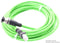 METZ CONNECT 142M4D25010 Sensor Cable, D-Code, Cat5, RJ45 Plug, M12 Receptacle, 4 Positions, 1 m, 3.28 ft