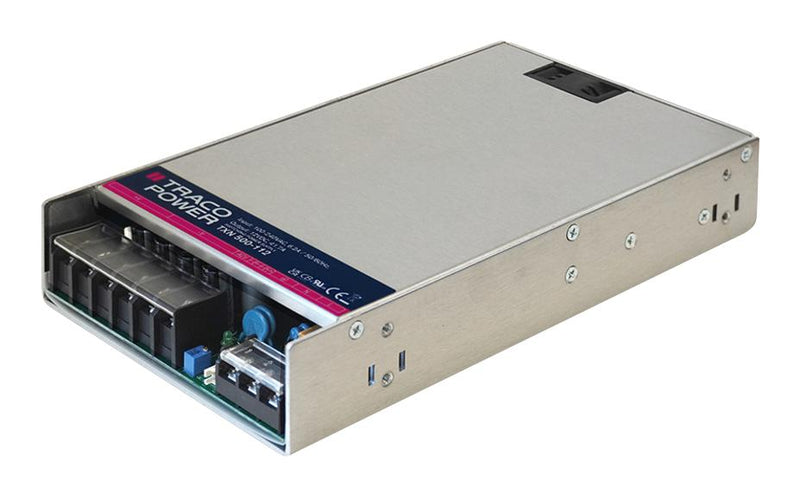 TRACO POWER TXN 500-112 AC/DC Enclosed Power Supply (PSU), ITE & Industrial, 1 Outputs, 500 W, 12 VDC, 41.7 A