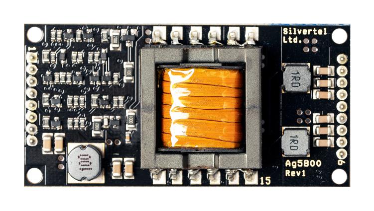 SILVERTEL AG5810 Power Over Ethernet Module, 5 A, 12 / 24 V, 60 W