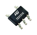 STMICROELECTRONICS TS3121AIYCT Analogue Comparator, Rail-to-Rail, High Speed, 1 Channels, 60 ns, 1.7V to 5.5V, SC-70, 5 Pins