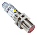 SICK VSE180-2P42432 Photo Sensor, 28 m, PNP, Through Beam, 10 to 30 VDC, 4 Pin M12 Connector, V180-2 Series