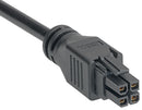 MOLEX 245136-0420. Cable Assembly, Mega-Fit Receptacle to Mega-Fit Receptacle, 4 Ways, 5.7 mm, 2 Row, 2 m, 6.6 ft