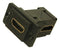 MULTICOMP PRO MP-CP30753 Audio Adapter, Black Plastic Frame, CSK Holes, HDMI Receptacle, HDMI Receptacle