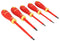 BAHCO B220.015 Screwdriver Set, 0.6x3.5x100, 0.8x4.0x100, 1.2x6.5x125 Slotted/PZ1x80, PZ2x100 Pozidrive, 5 Pieces