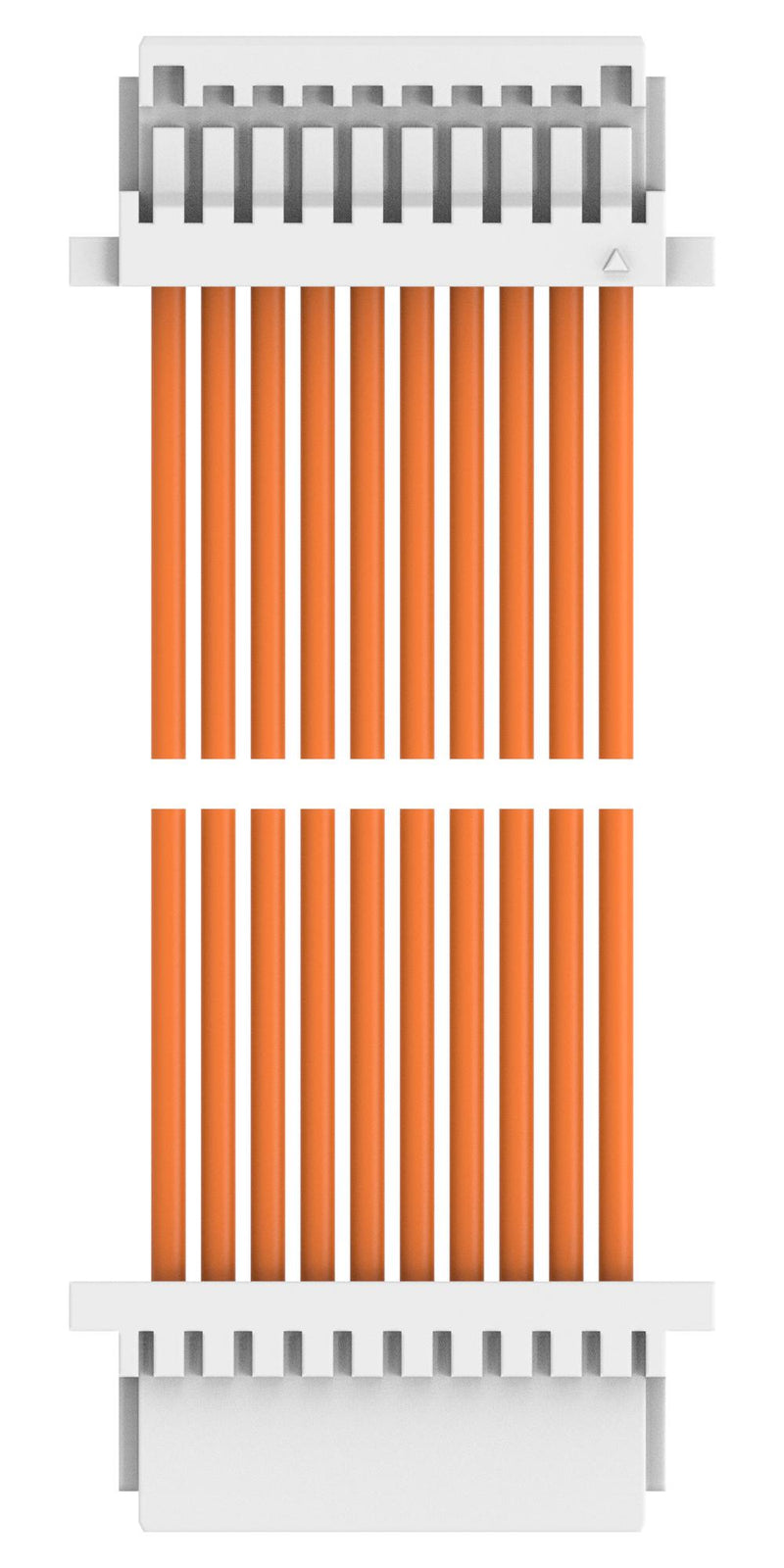 TE CONNECTIVITY 2405396-5 Cable Assembly, CN1 Connector to CN2 Connector, 10 Ways, 1 mm, 1 Row, 300 mm, 11.8 "