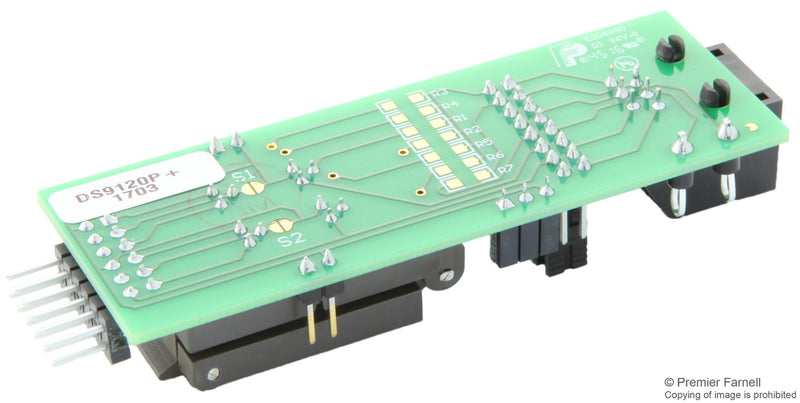ANALOG DEVICES DS9120P+ Evaluation Board, RJ11 to Socket Board, 1 Wire Products, With Easy to Use PC Environment