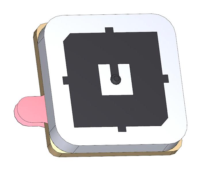 ABRACON APAKM2507S-SGL5 PATCH ANTENNA, 1.17645GHZ, -20DBI