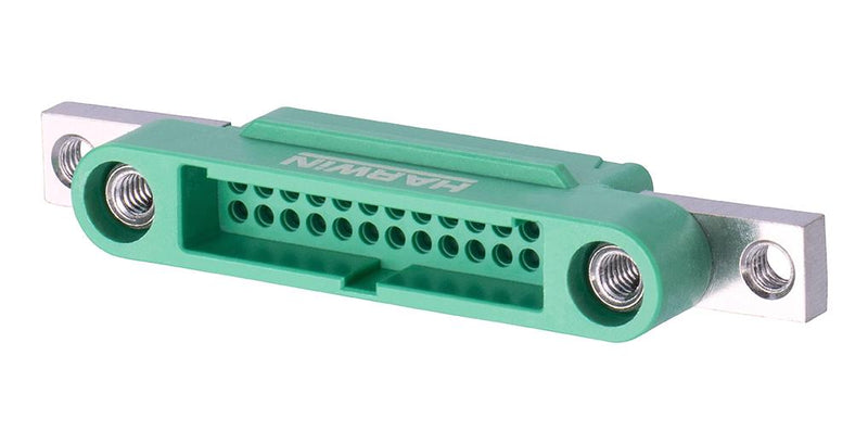 HARWIN G125-3243496M5 Connector Housing, Black / Green, Gecko SL G125, Plug, 34 Ways, 1.25 mm