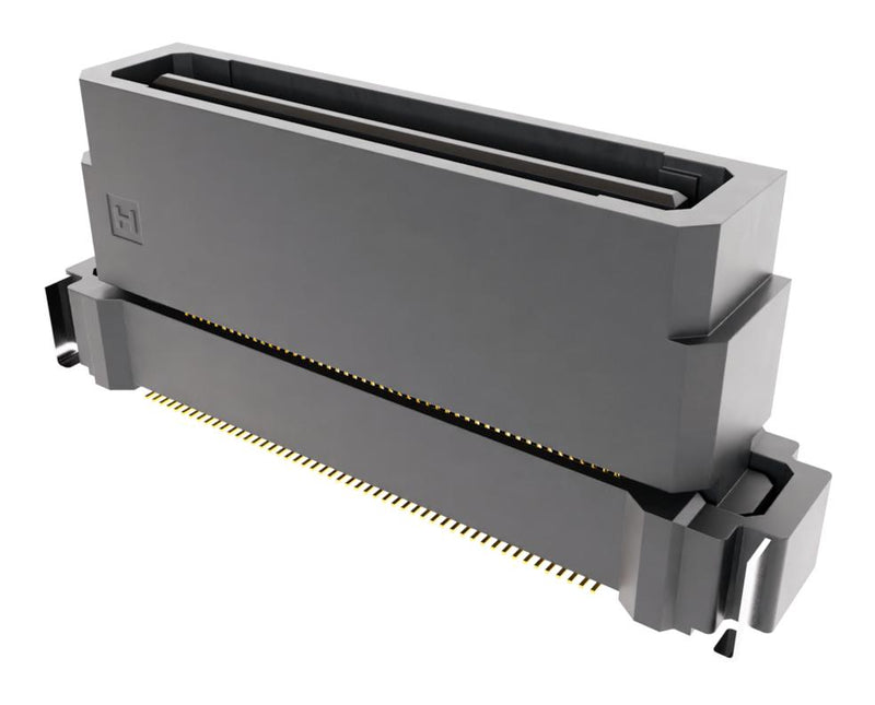 HARWIN F10-20010045R Mezzanine Connector, Plug, 0.5 mm, 2 Rows, 100 Contacts, Surface Mount Straight, Copper Alloy