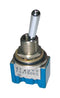 NIDEC COMPONENTS 8F2011-Z Toggle Switch, On-On, DPDT, Non Illuminated, 8F, Panel Mount, 6 A