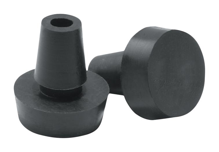 ESSENTRA COMPONENTS POF-40048 BUMPER, ROUND, 7.9MM, BLACK