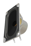 PUI AUDIO AS09008PO-11-WR-R Speaker, 180 Hz to 10 kHz, 8 ohm, 8 W, 85 dB, Oval with Rectangular Frame, Panel Mount