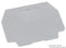 ENTRELEC - TE CONNECTIVITY 1SNA117318R2300 Accessory, Entrelec DR1.5/5 Terminal Blocks, End Plate, SNA