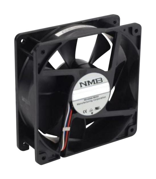 NMB TECHNOLOGIES 11938KA-24K-EA-00 DC FAN, BALL, 119MM, 2650RPM, 24V, 0.21A