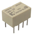 ARATAS G6S-2 DC3 Signal Relay, 3 VDC, DPDT, 2 A, G6S Series, Through Hole, Non Latching