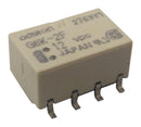 ARATAS G6K-2F DC12 Signal Relay, 12 VDC, DPDT, 1 A, G6K Series, Surface Mount, Non Latching