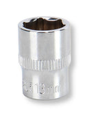 MULTICOMP PRO MP14-CRV13 Socket, Hex, 13mm, 1/4" Drive Size, Chrome Vanadium, DIN3120