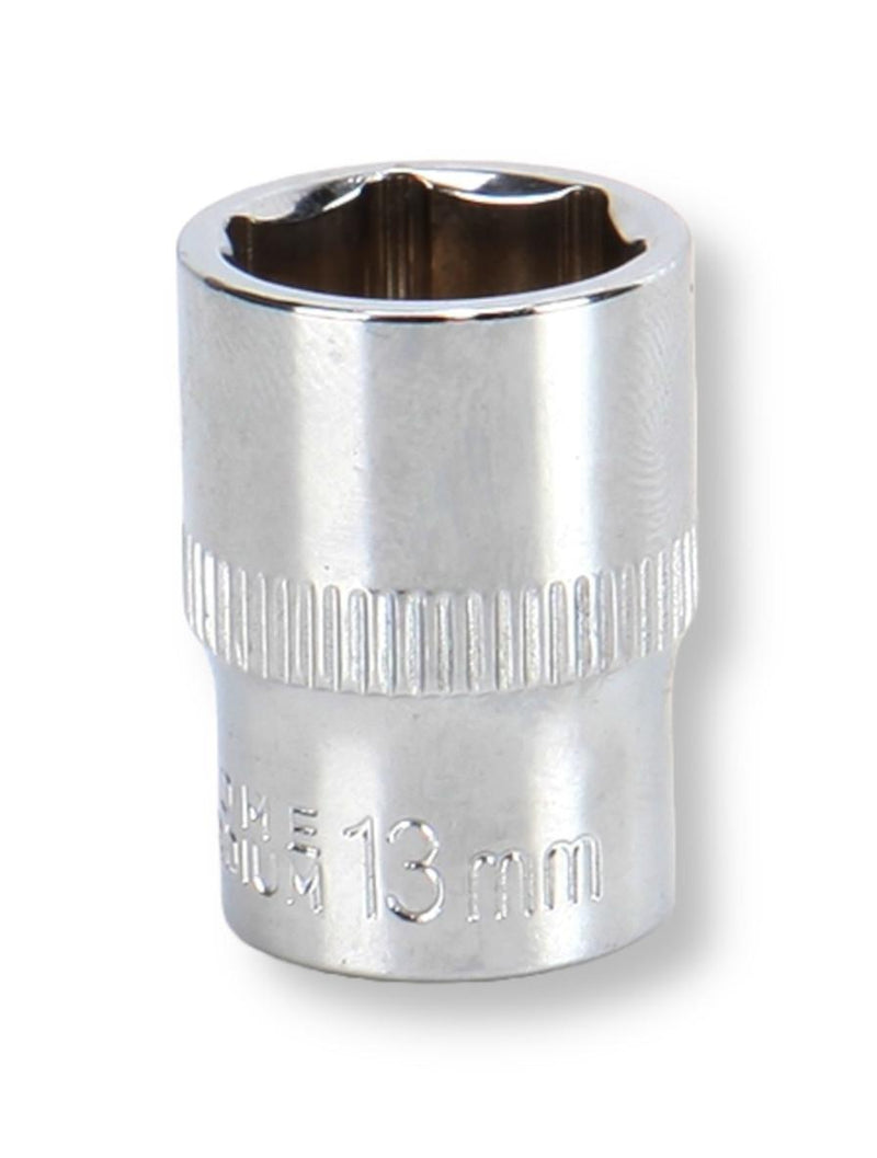 MULTICOMP PRO MP14-CRV13 Socket, Hex, 13mm, 1/4" Drive Size, Chrome Vanadium, DIN3120
