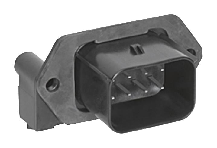 MOLEX 19427-0049 Automotive Connector, MX150L 19427 Series, Right Angle Plug, 16 Contacts, PCB Pin