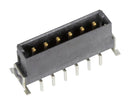 HARTING 15520062701000 Pin Header, Board-to-Board, 2.54 mm, 1 Rows, 6 Contacts, Through Hole Straight, har-flex Series