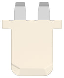 TE CONNECTIVITY 2388373-4 PCB Terminal, 5.9mm x 0.8mm, 0.232" x 0.031", Copper Alloy, 1.45 mm, Nickel, Tin