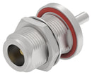 TE CONNECTIVITY 2504637-1 RF COAX CONN, N BLKHD JACK, 50 OHM/PANEL