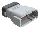 AMPHENOL SINE/TUCHEL ATM04-12PA-SF2GY AUTOMOTIVE HOUSING, RCPT, 12POS, 250V