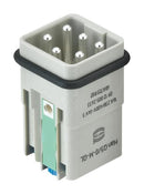 HARTING 09120052634. HEAVY DUTY INSERT, PLUG, 5+PE, 1.5MM2