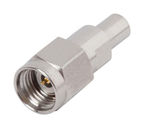 AMPHENOL SV MICROWAVE 1132-6147 RF / Coaxial Adapter, Full Detent, SMPM, Plug, 1.85mm Coaxial, Plug, Straight Adapter, 50 ohm