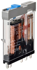 OMRON INDUSTRIAL AUTOMATION G2RV-1-SI-G  DC21 Power Relay, SPDT, 21 VDC, 6 A, G2RV-SR Series, Socket, Latching