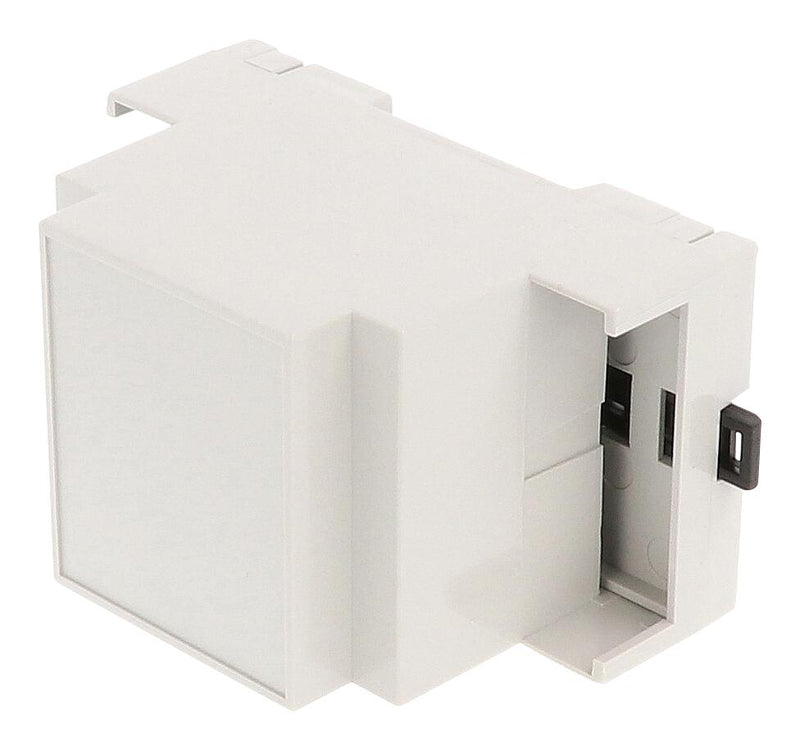 HAMMOND 1597DIN3MC53 Plastic Enclosure, DIN Rail, Polyphenylene Oxide (PPO), 90 mm, 53 mm, 58 mm
