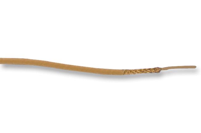 ALPHA WIRE 2824 WH005 Wire, PTFE, White, 22 AWG, 0.38 mm&sup2;, 100 ft
