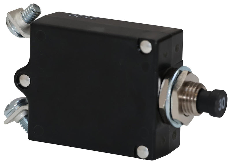 POTTER&BRUMFIELD - TE CONNECTIVITY W23-X1A1G-30 Thermal Circuit Breaker, Push/Pull Actuator, W23 Series, 30 A, 1 Pole, 50 V, 240 V, Panel
