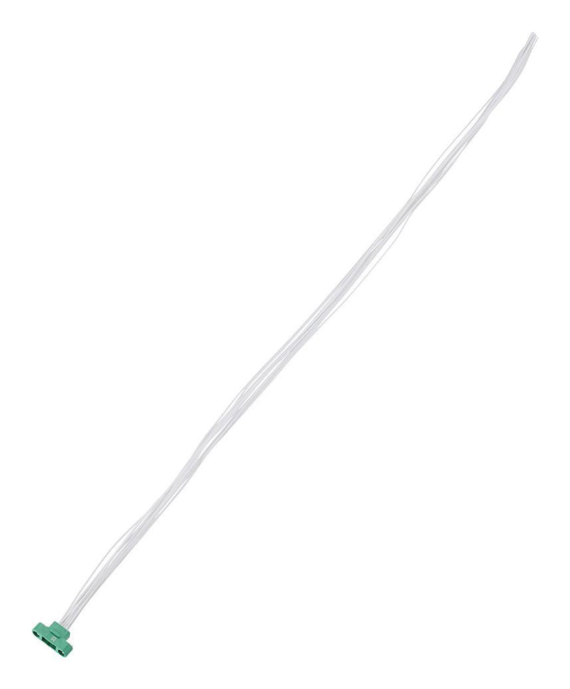 HARWIN G125-MC11005M1-0450L Cable Assembly, Black / Green, Gecko Screw Lock Plug to Free End, 10 Ways, 1.25 mm, 2 Row, 450 mm
