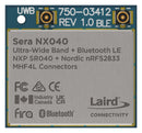 EZURIO 453-00174C Bluetooth Module, BLE 5.4, 6.8 Mbps, -92 dBm, 1.8 to 3.8 V, -40 &deg;C to 85 &deg;C, Sera NX040 Series