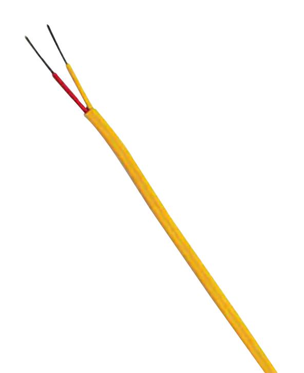 OMEGA EXPP-KI-24-SLE-150M Thermocouple Extension Wire, Duplex, Type K, 24 AWG, Solid, 150 m, IEC, EXPP Series