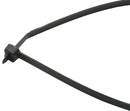 PANDUIT PLT4S-M100 CABLE TIES, 368MM L, PP, BLACK, 50LBS