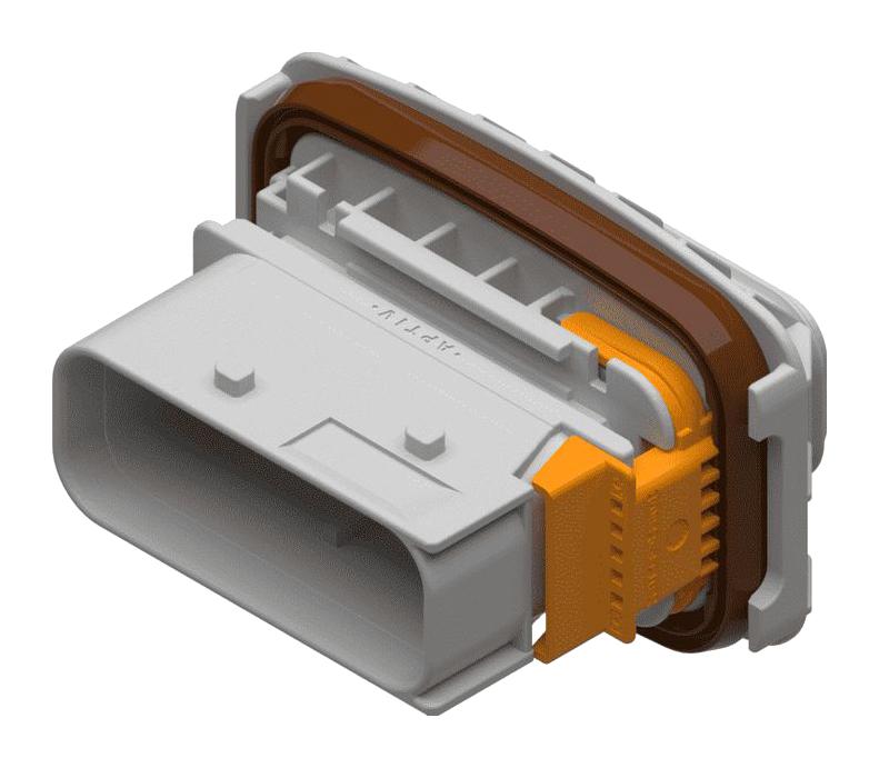 APTIV / DELPHI 33343703 Automotive Connector Housing, CTCS XP 1.5/2.8 Series, Plug, 15 Ways