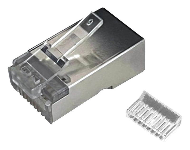 MH CONNECTORS MHRJC6R111N Modular Connector, RJ45 Plug, 1 x 1 (Port), 8P8C, Cat6, Cable Mount