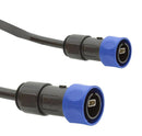 BULGIN LIMITED PXPSPE4031/1M/26 Ethernet Cable, 26AWG, SPE Buccaneer Plug to SPE Buccaneer Plug, Black, 1 m, 3.3 ft