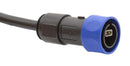 BULGIN LIMITED PXPSPE4034/2M/26 Ethernet Cable, 26AWG, SPE Buccaneer Plug to Free End, Black, 2 m, 6.6 ft