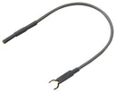 CAL TEST ELECTRONICS CT3669-15-8 Test Patch Lead, w/ 0.6mm Pin Jack, Banana Jack Shrouded, Spade Lug, 6 ", 150 mm, Grey