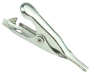 CAL TEST ELECTRONICS CTM-34 Alligator Clip, Micro, 5A, 5.6 mm Jaws Open, Steel, Zinc Plated
