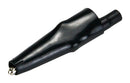 CAL TEST ELECTRONICS CTM-63-0 Alligator Clip, Insulated, 10A, 7.9 mm Jaws Open, Black, CTM-63 Series