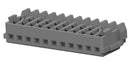 TE CONNECTIVITY 1-353293-1 IDC Connector, IDC Receptacle, Female, 1.5 mm, 1 Row, 11 Contacts, Cable Mount